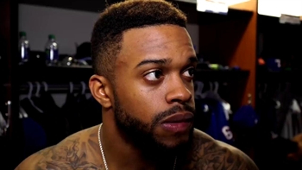 Delino DeShields on 9th-inning baserunning, Rangers win