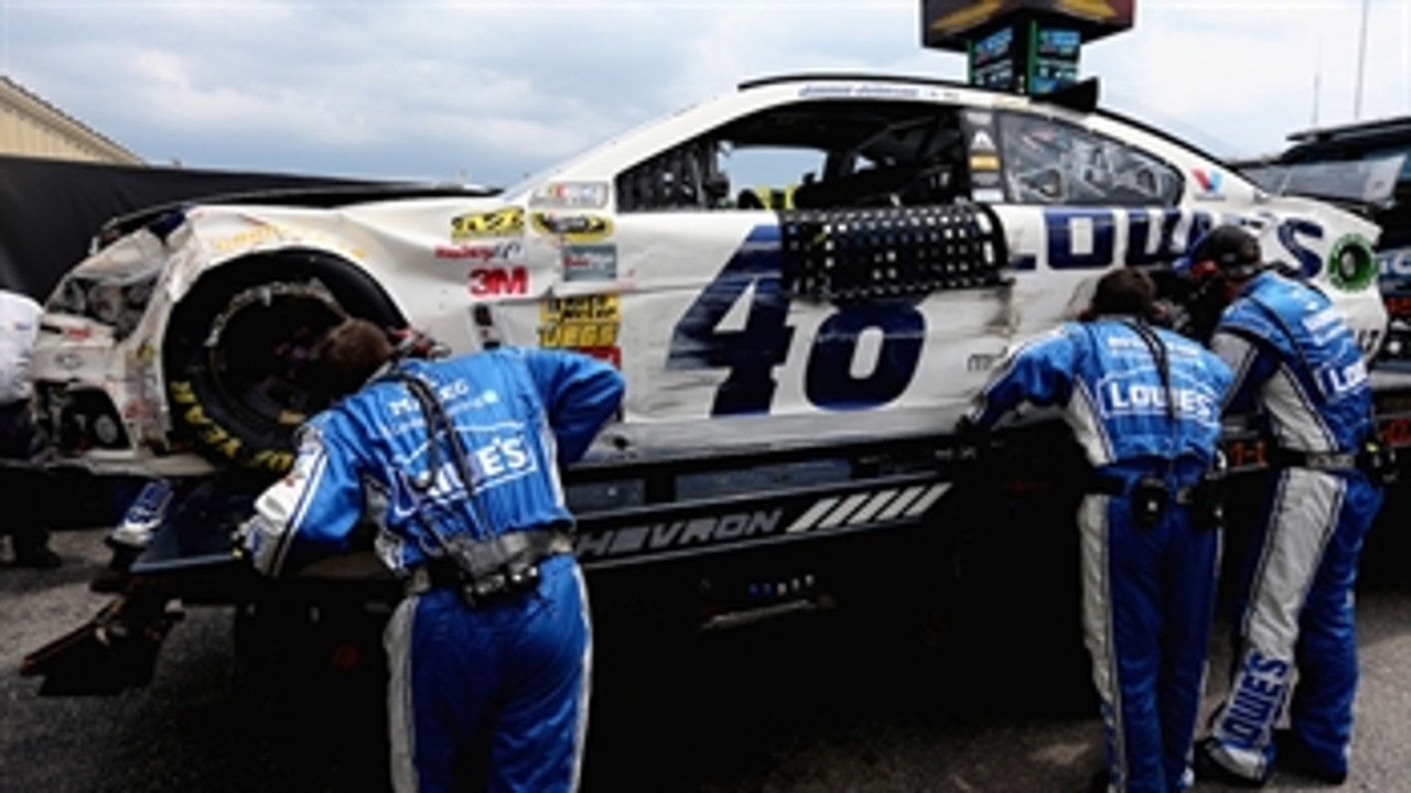 Larry's Notebook: Is Jimmie Johnson Behind the Curve?