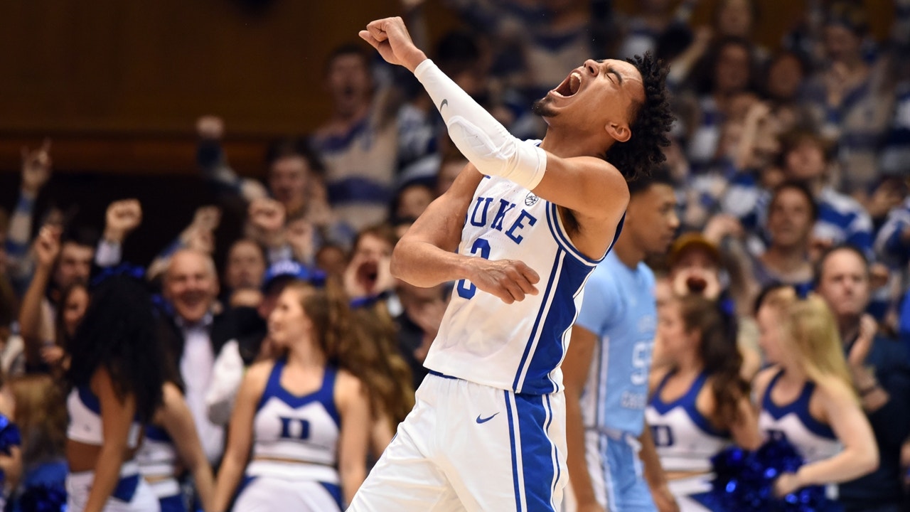 No. 12 Duke tops North Carolina, ensures Roy Williams' worst finish in 32 seasons