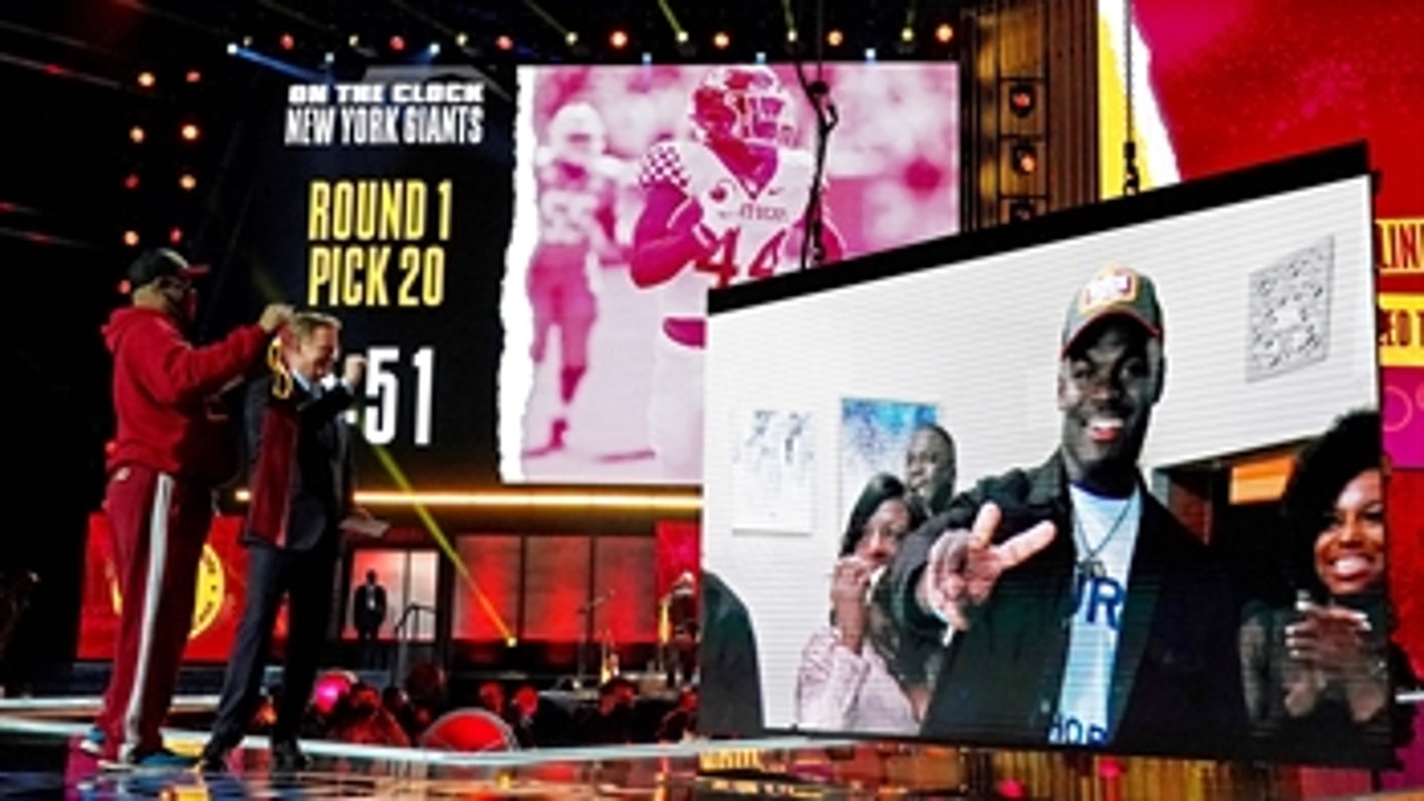 LB Jamin Davis' explosiveness vaulted him to the No. 19 pick of the Washington Football Team