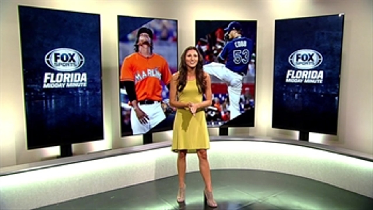Florida Midday Minute: Marlins host Braves; Rays visit Fenway