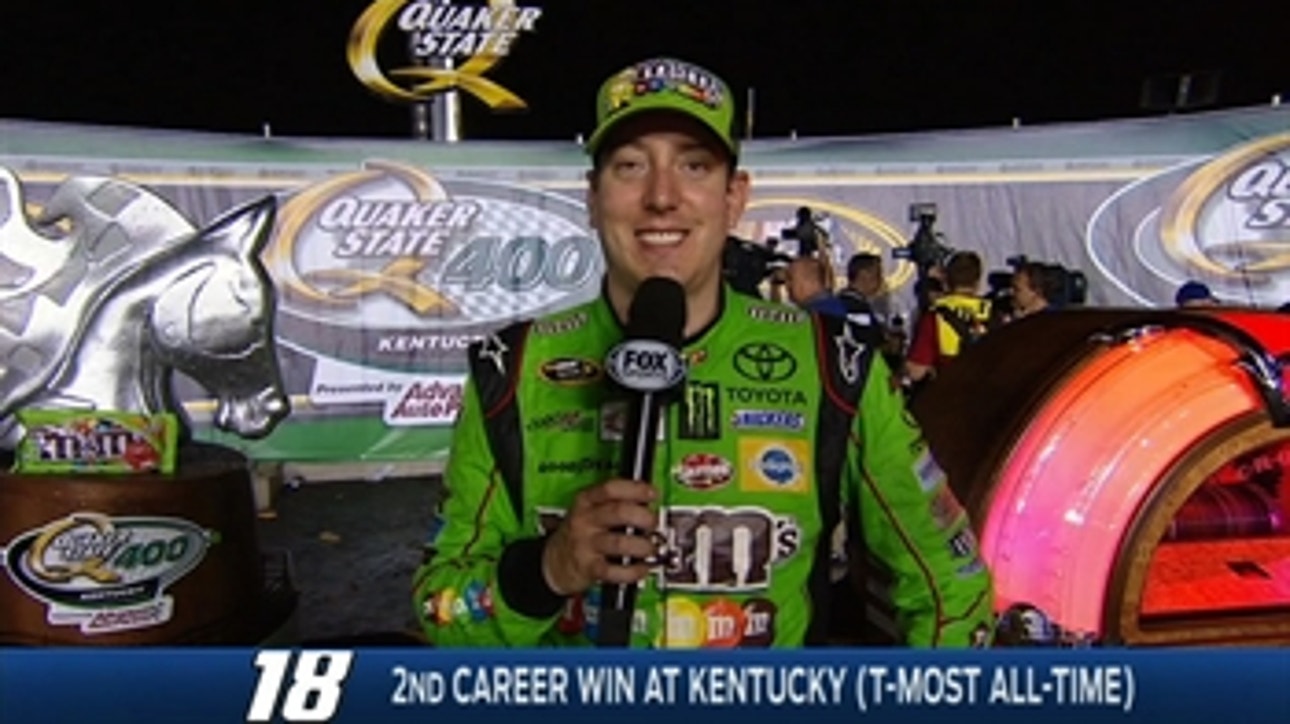 NASCAR Victory Lane: Kyle Busch - Kentucky 2015