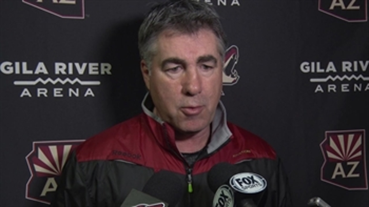 Dave Tippett: We have to continue to play with passion