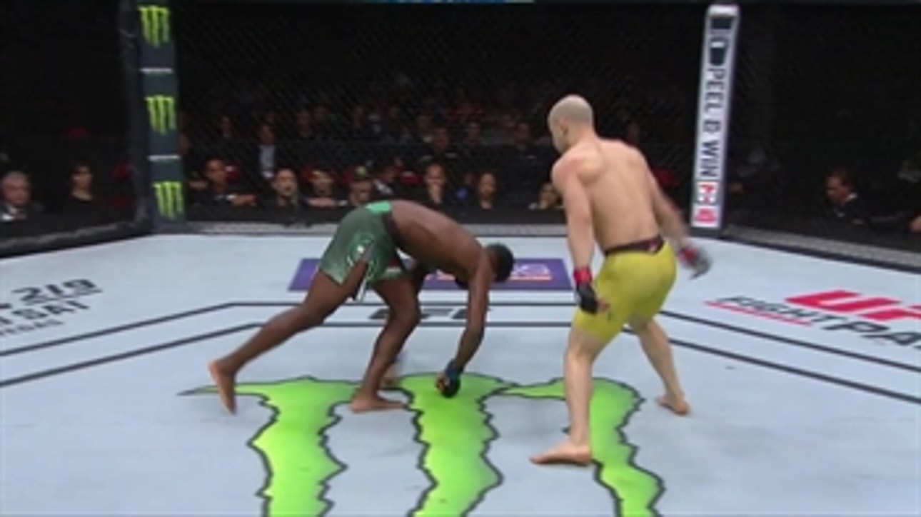 Marlon Moraes KO's Aljamain Sterling ' HIGHLIGHTS ' UFC FIGHT NIGHT