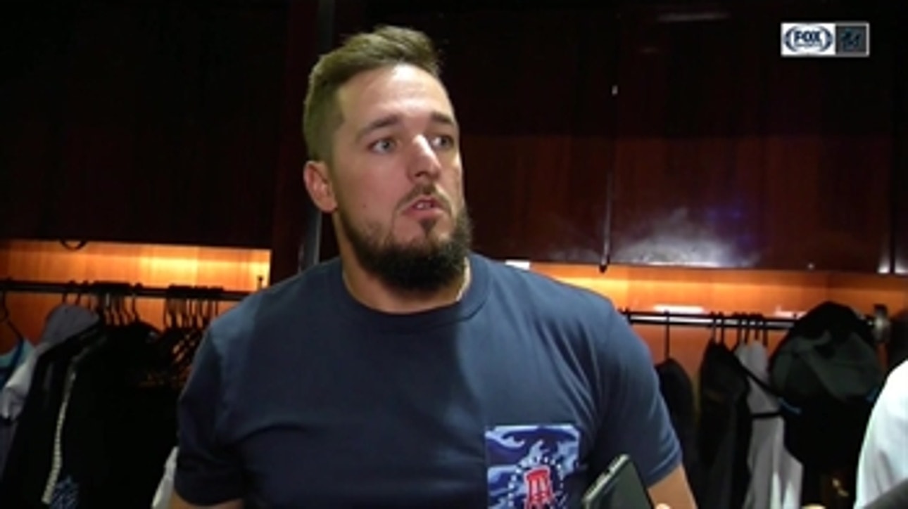 Caleb Smith on controversial balk call, his performance vs. Atlanta