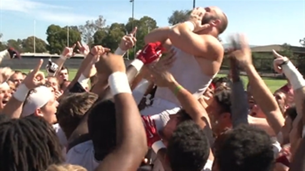 Stanford coach surprises walk-on