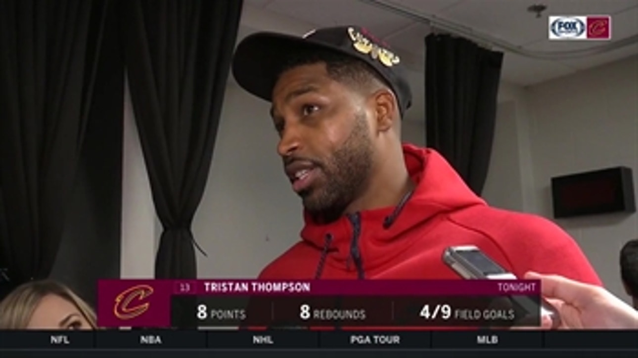 A pensive Tristan Thompson reflects on the future of the Cavaliers