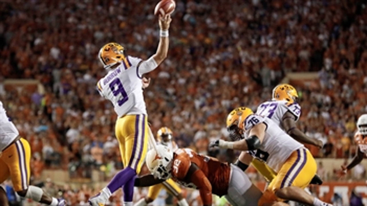 #9 Texas comes up Short against #6 LSU 45-38 in wild back and forth battle