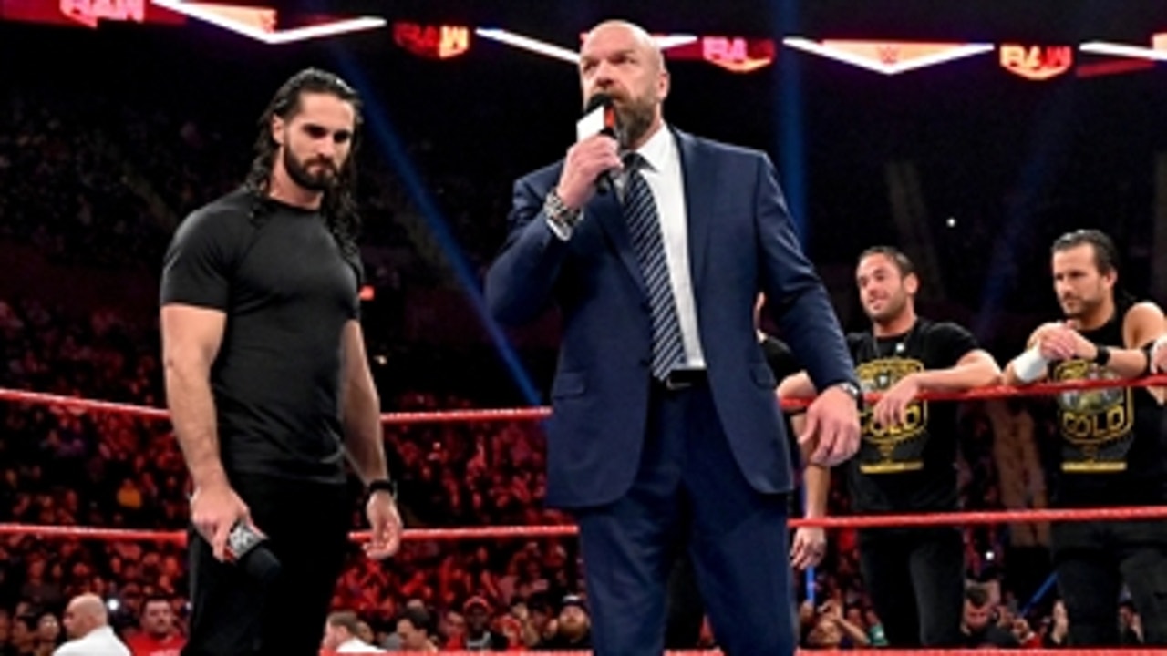 Triple H gives Seth Rollins an ultimatum: Raw, Nov. 4, 2019