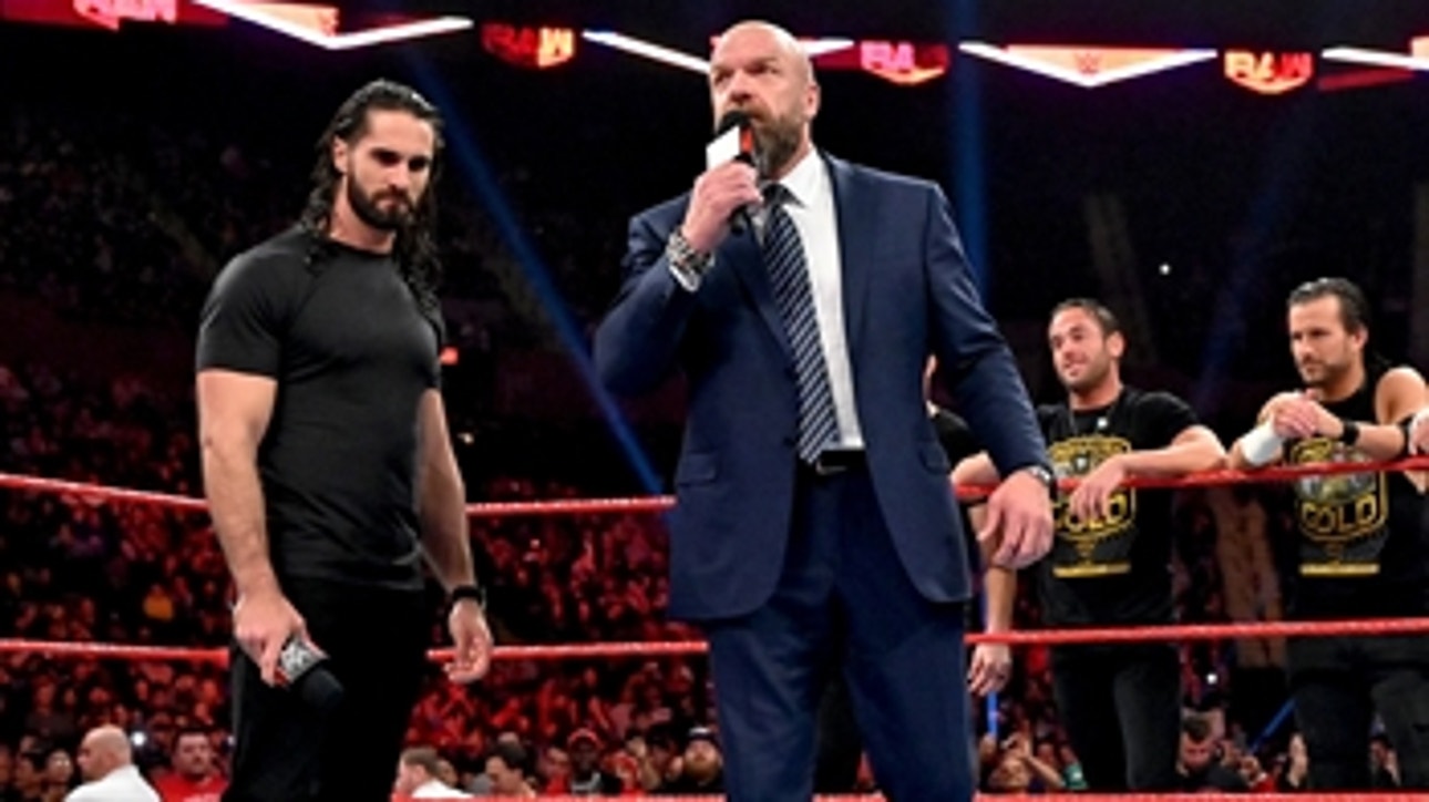 Triple H gives Seth Rollins an ultimatum: Raw, Nov. 4, 2019