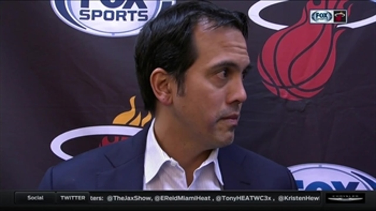 Erik Spoelstra says Heat couldn't get over hump against Hawks