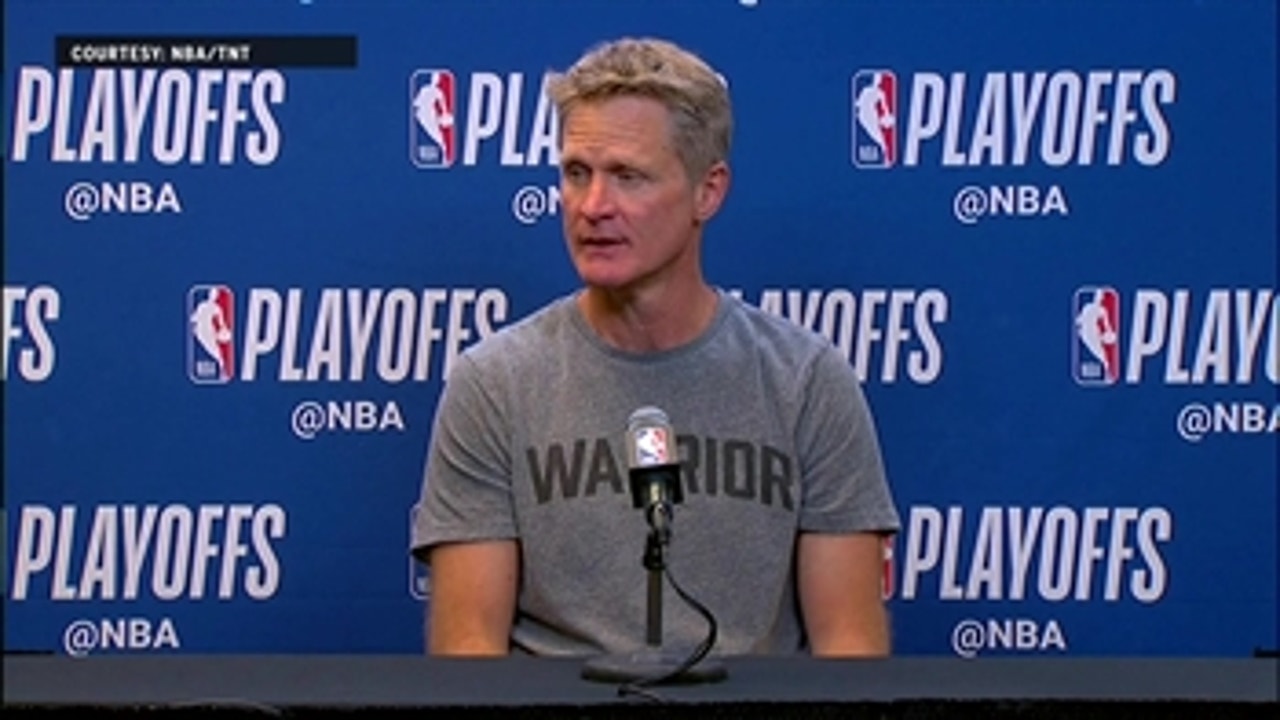Steve Kerr Press Conference - Game 3 ' Warriors at Spurs