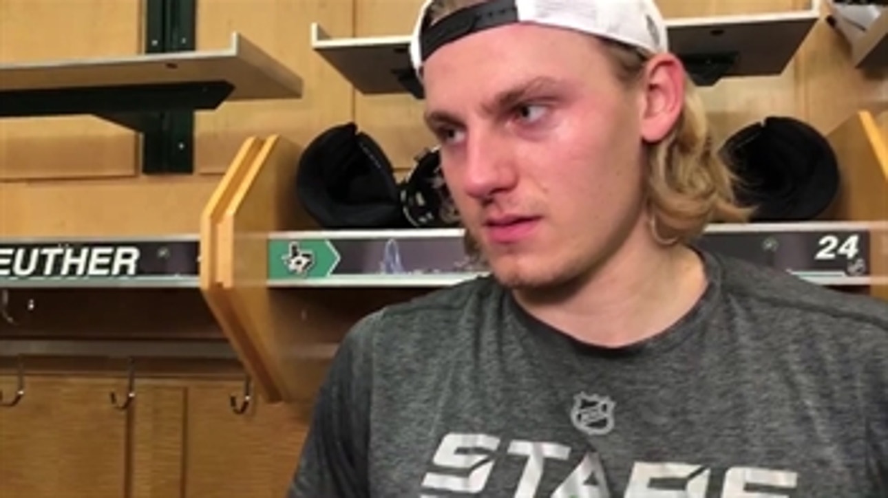 Roope Hintz talks getting his opportunity tonight with the Stars vs. Minnesota