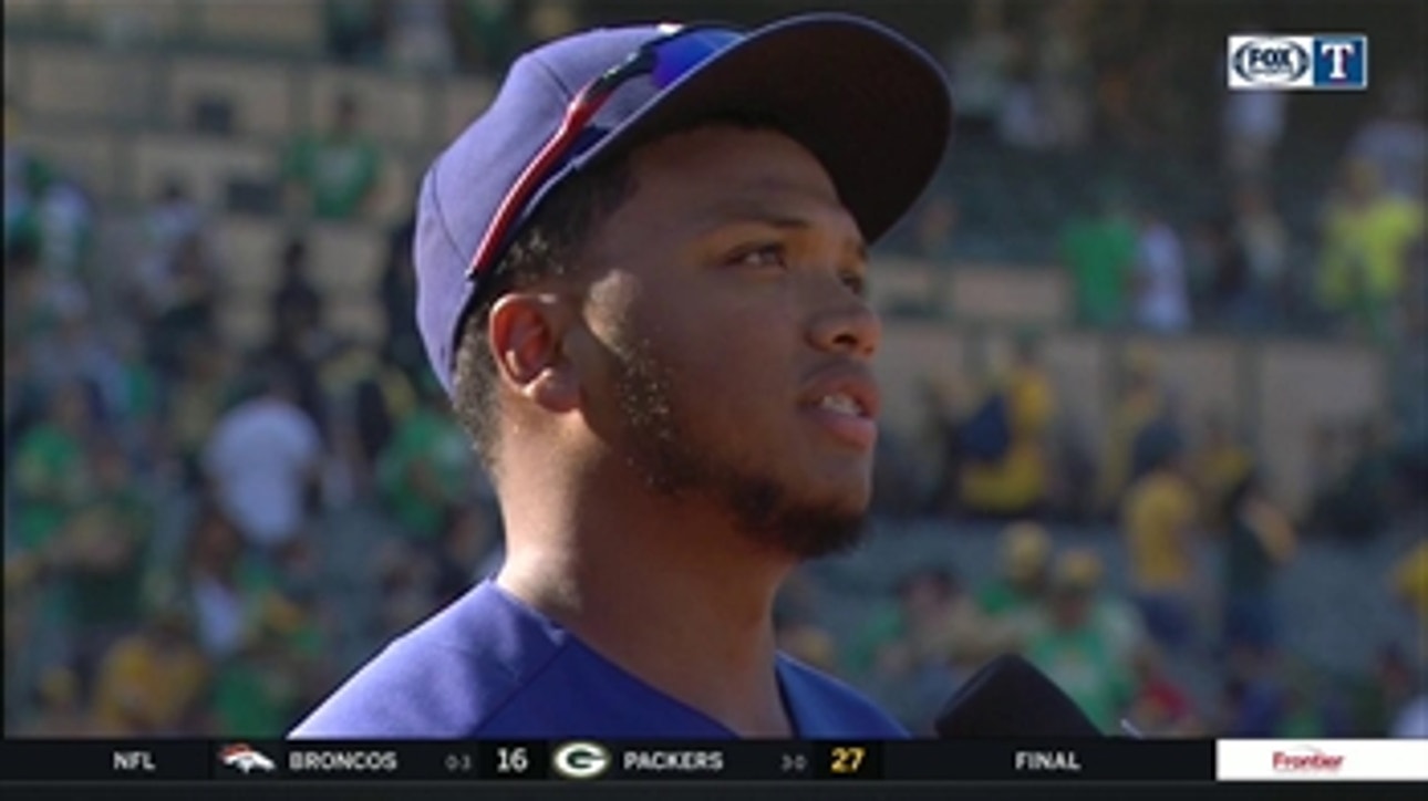 Willie Calhoun hits Two Home Runs to help Rangers beat Athletics