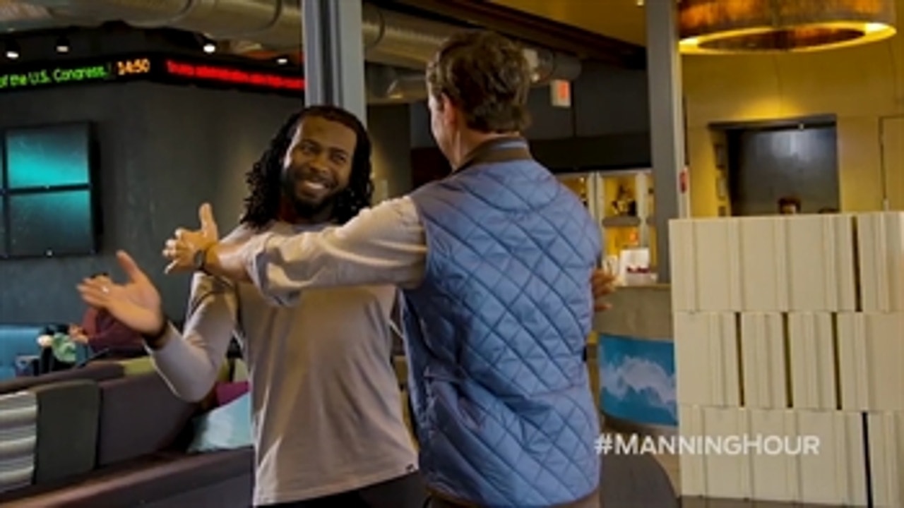 Josh Norman reconnects with Cooper Manning ' MANNING HOUR