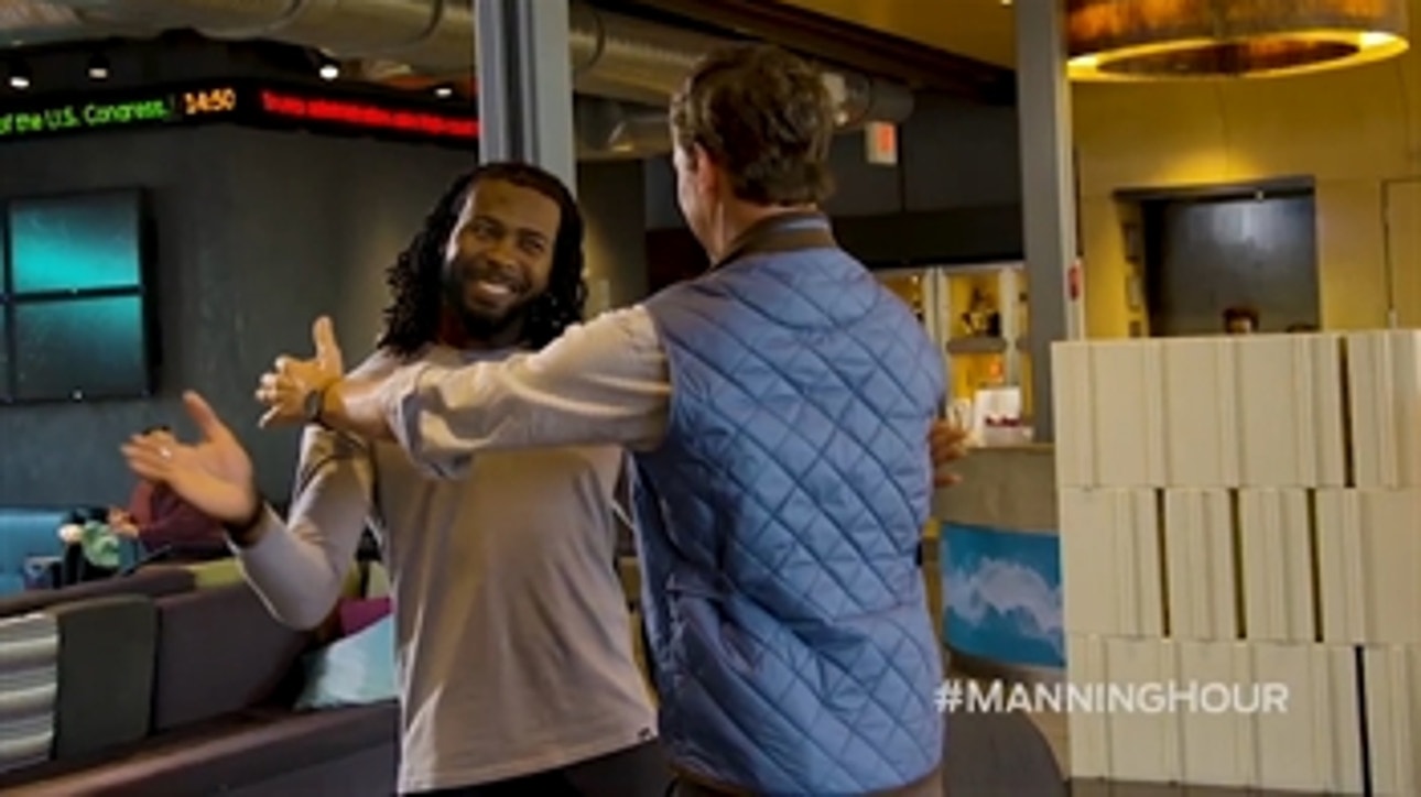 Josh Norman reconnects with Cooper Manning ' MANNING HOUR