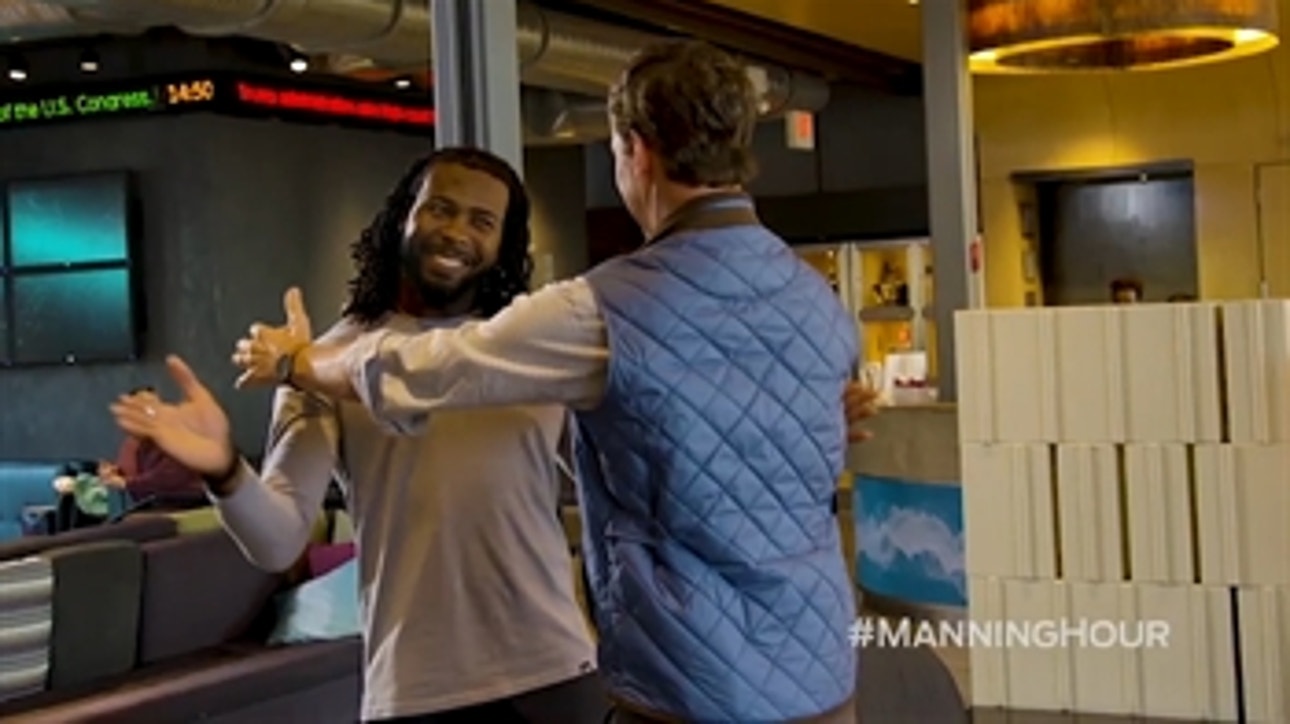 Josh Norman reconnects with Cooper Manning | MANNING HOUR