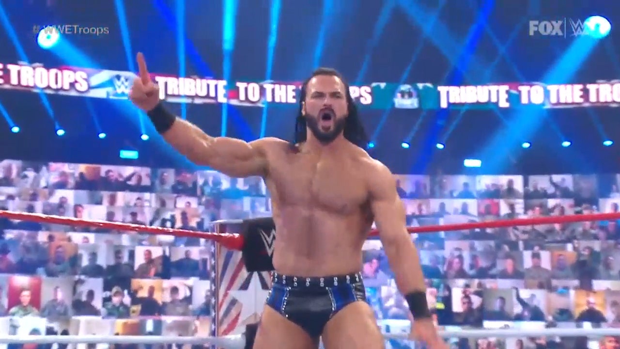 An epic 5-on-5 tag team match kicks off WWE Tribute to the Troops