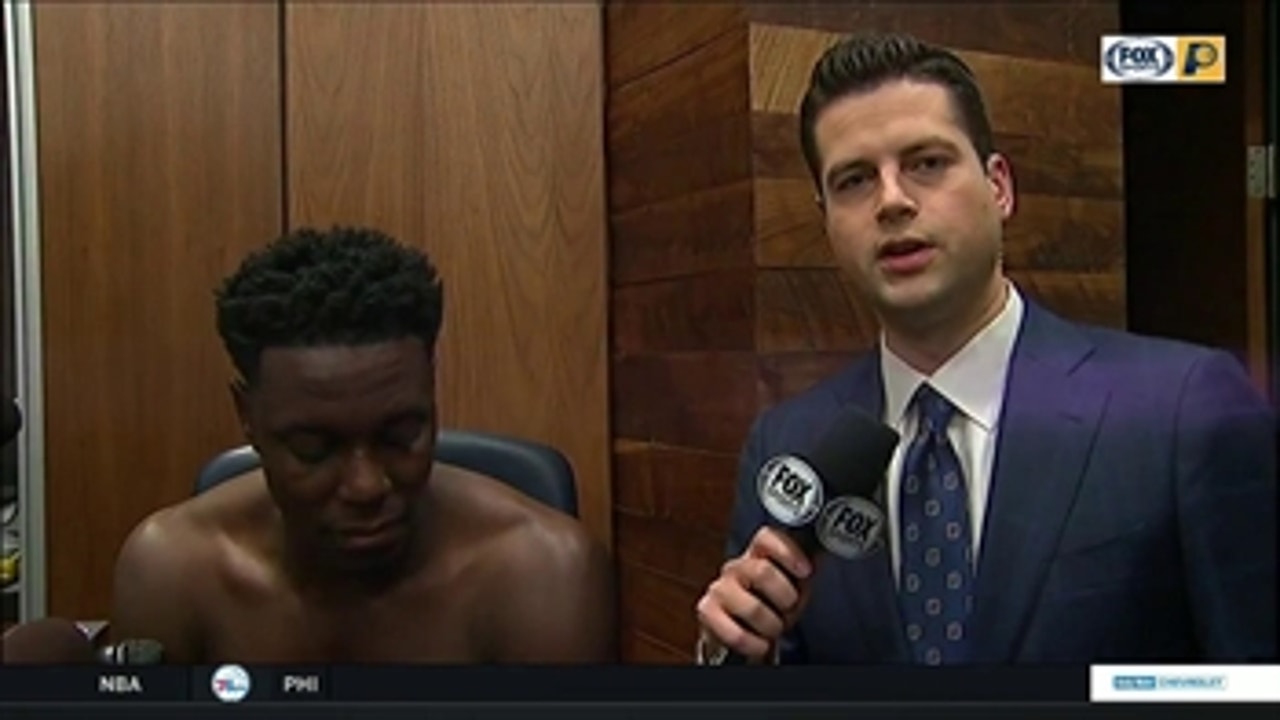 Darren Collison on the victory over the Celtics