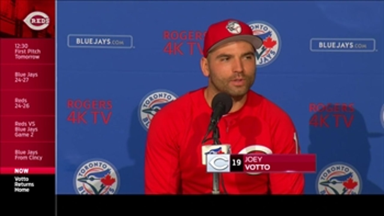 Returning Home: Votto reminisces on growing up in Toronto