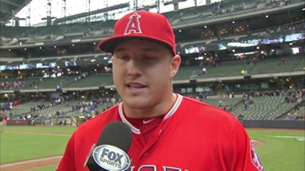 Mike Trout (2-for-4, HR) puts on good show in front of family