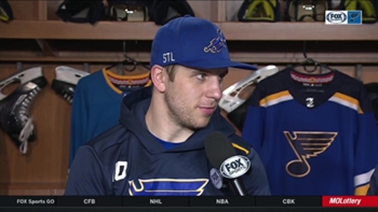 Schenn: Blues 'truly are built as a real team'