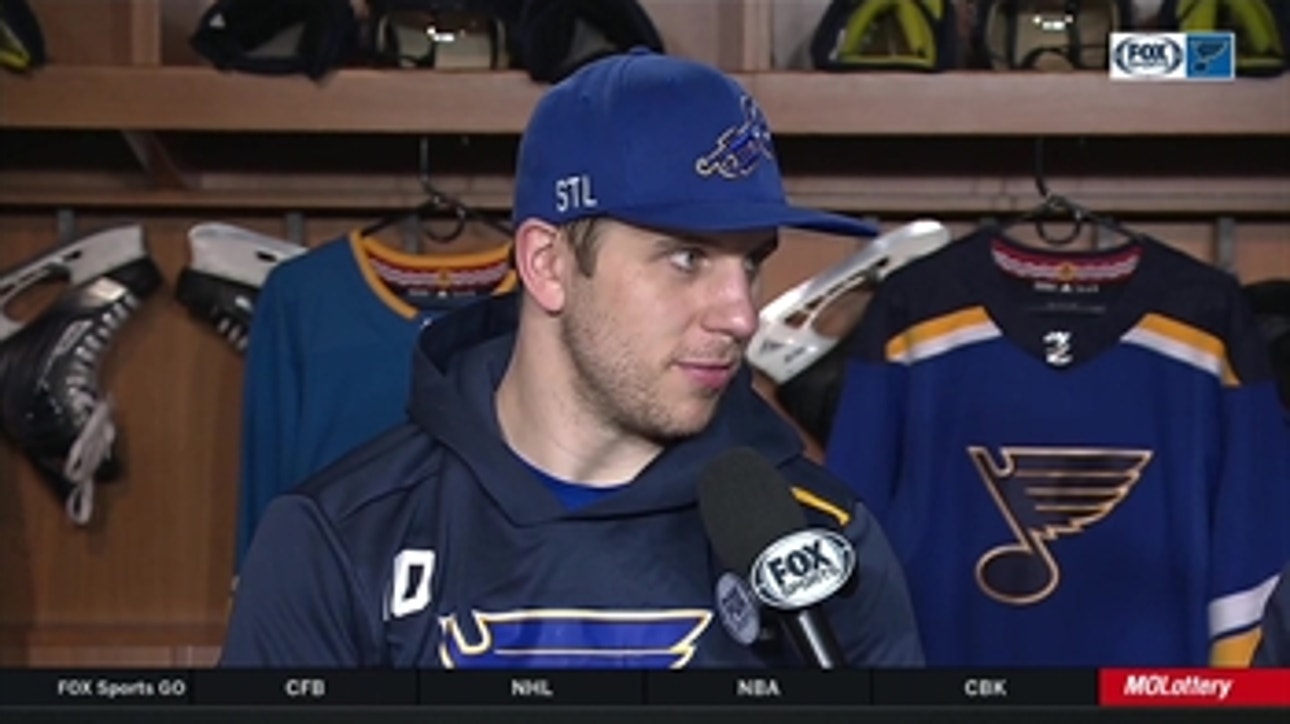 Schenn: Blues 'truly are built as a real team'
