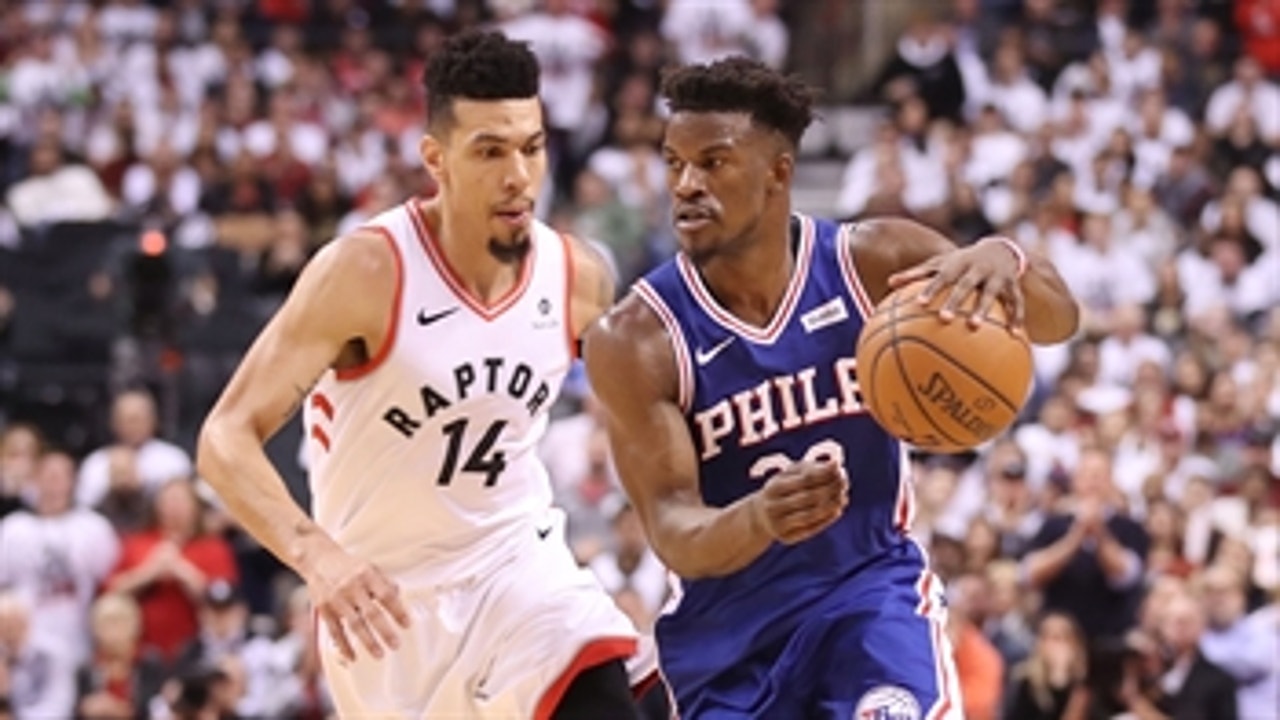 Cris Carter on Jimmy Butler's Game 2 performance :  This was the best game he's played as a 76er