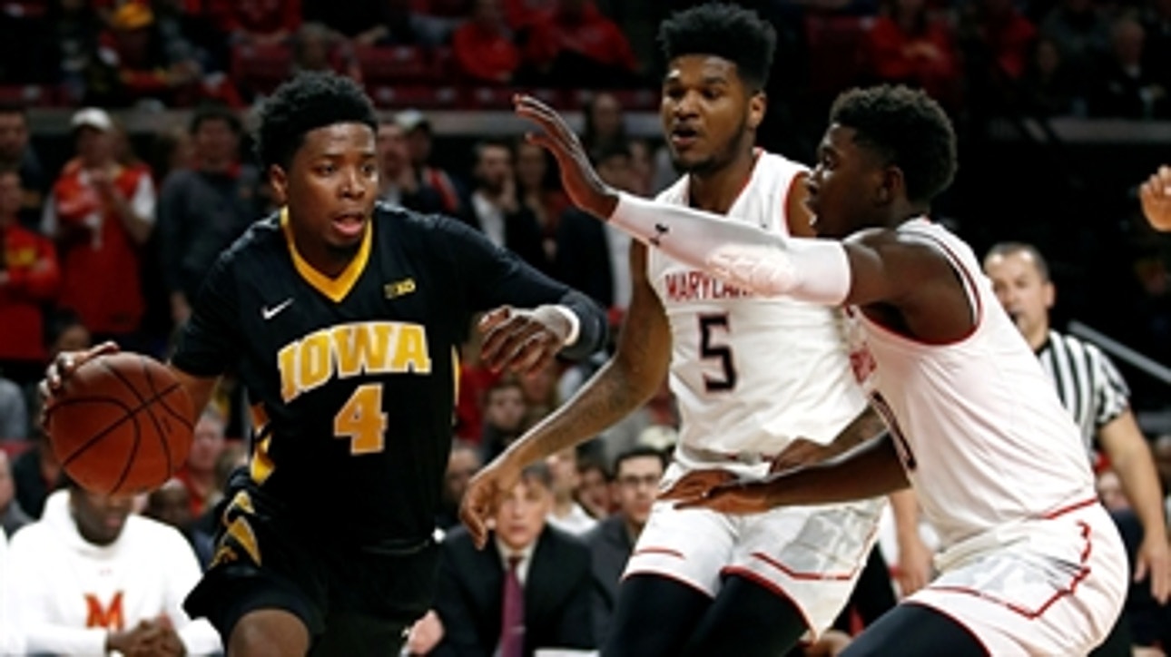 Maryland pushes past Iowa 91-73