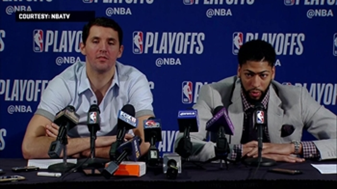 Anthony Davis on Boogie chants in Game 3 ' Trail Blazers at Pelicans