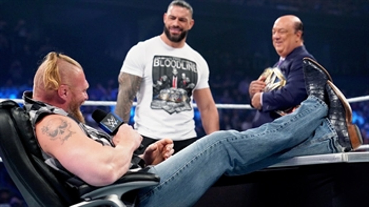 Brock Lesnar returns for the Universal Title Match Contract Signing with Roman Reigns: SmackDown, Oct. 15, 2021