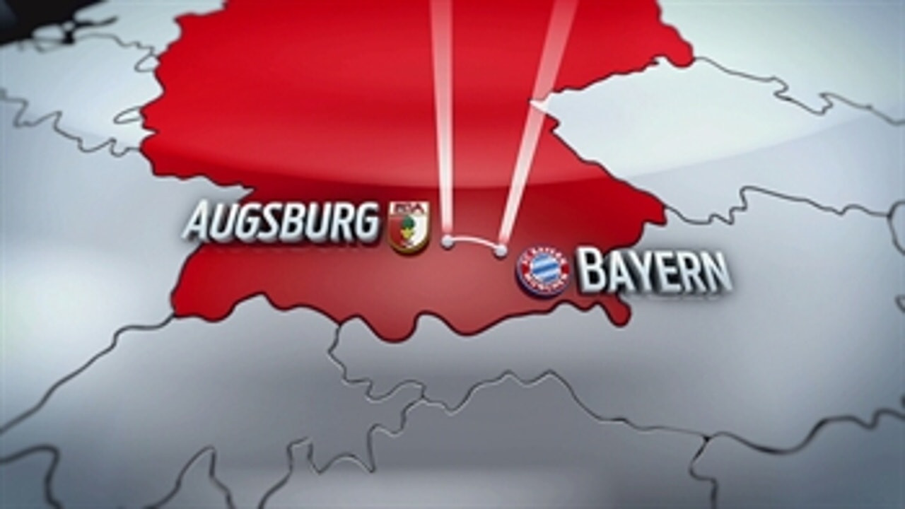 FC Augsburg vs. Bayern Munich ' 2016-17 Bundesliga Highlights