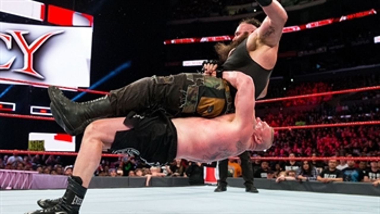 Braun Strowman Vs Brock Lesnar Full Fight Brock Lesnar vs. Braun Strowman: No Mercy 2017 (Full Match) | FOX Sports