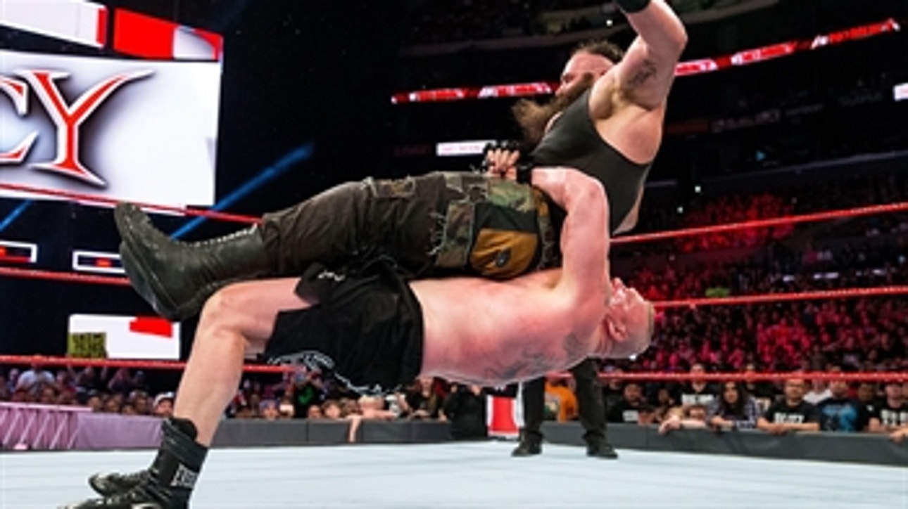 Brock Lesnar vs. Braun Strowman: No Mercy 2017 (Full Match)