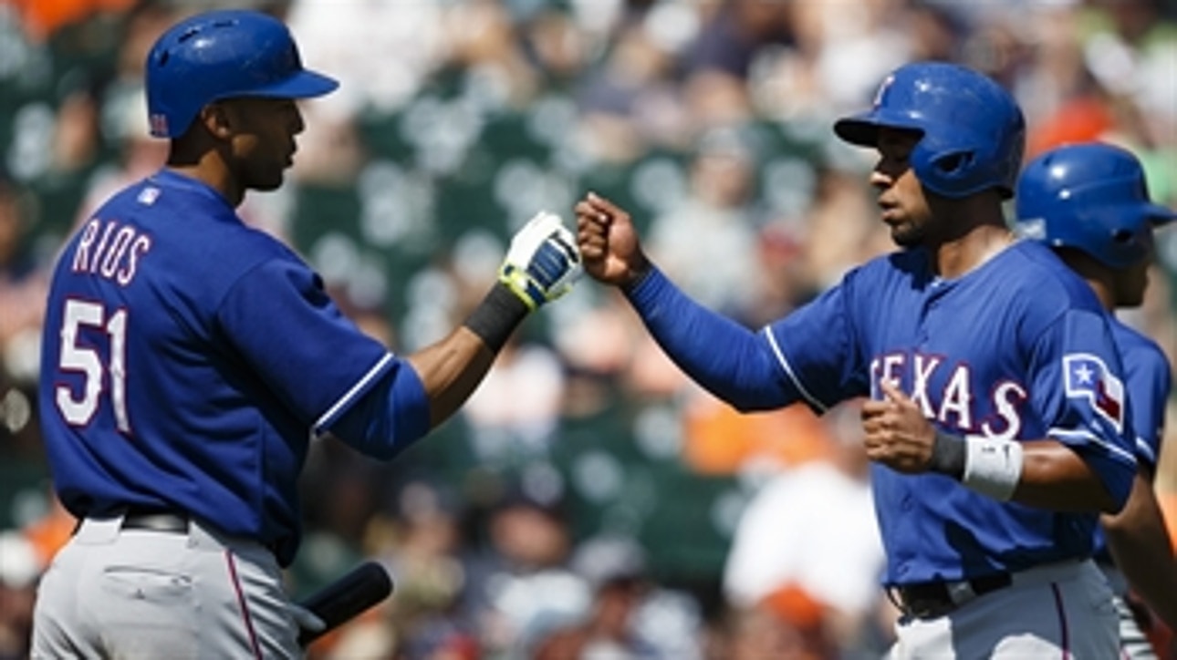 Rangers rout Tigers for 2nd straight day
