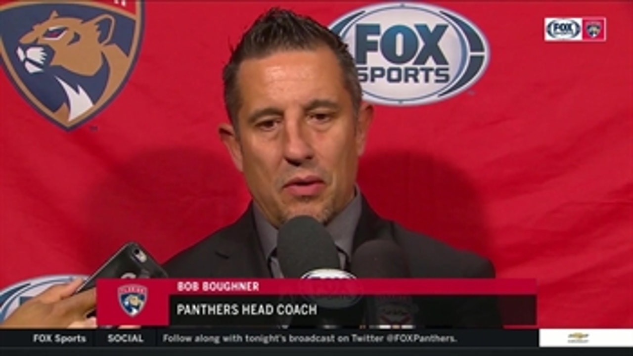 Bob Boughner after loss to Canadiens: 'We want to finish hard'