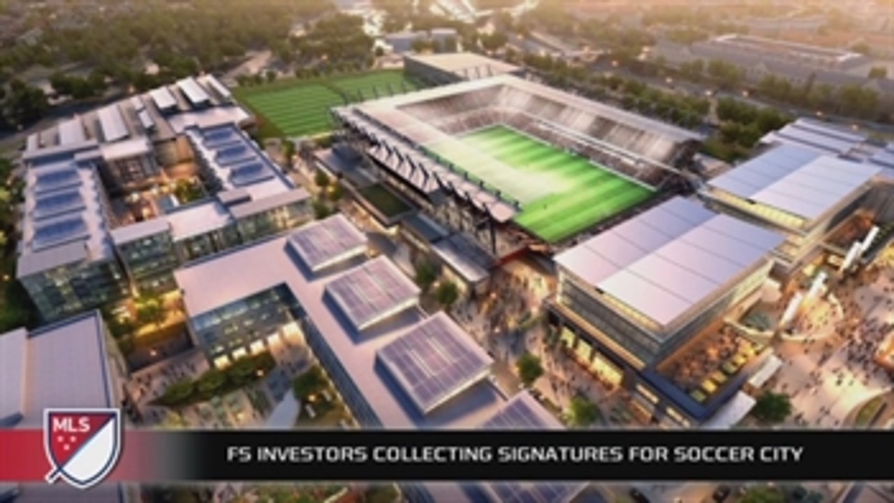 FS Investors are collecting signatures for Soccer City in San Diego