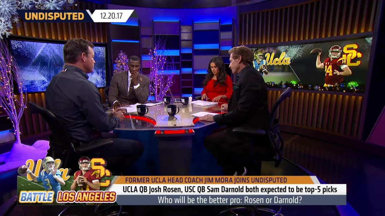 Josh Rosen or Sam Darnold: Who will be a better pro QB ' UNDISPUTED