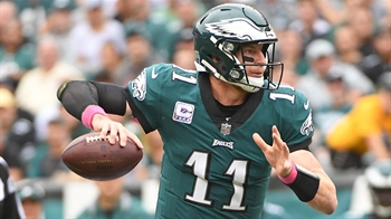 Skip Bayless: Carson Wentz under pressure is like a 'deer in the headlights'
