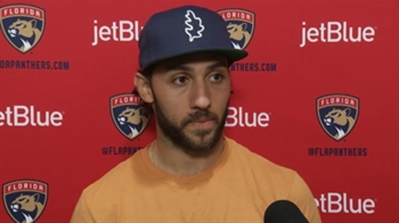 Panthers' Vincent Trocheck: 'We're all pretty disappointed in ourselves'