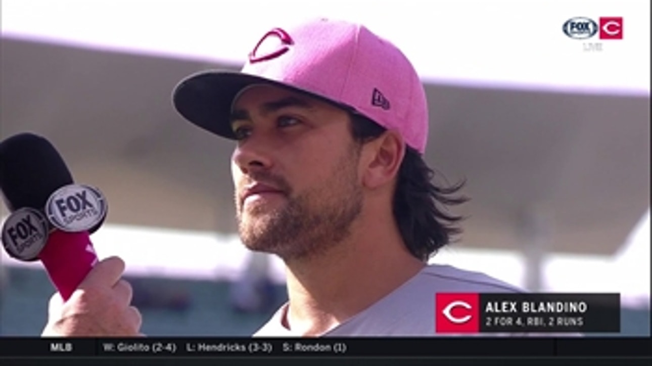 Alex Blandino's confidence growing with at-bats