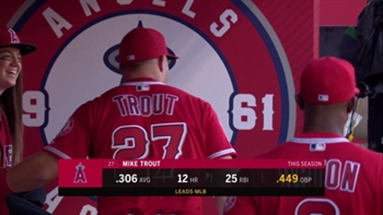 Mike Trout is breaking Statcast records even with his outs