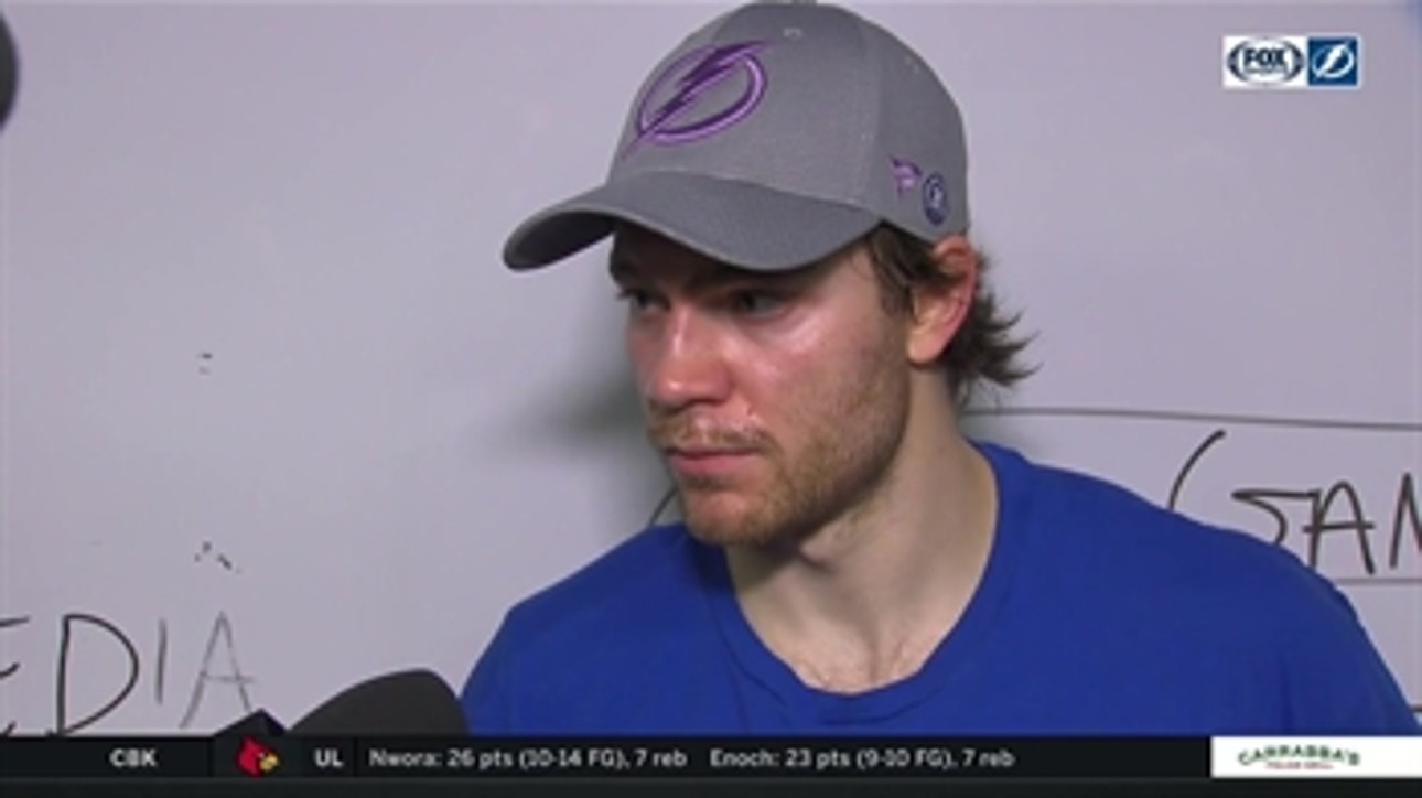 Brayden Point on Capitals' back-to-back goals against Lightning