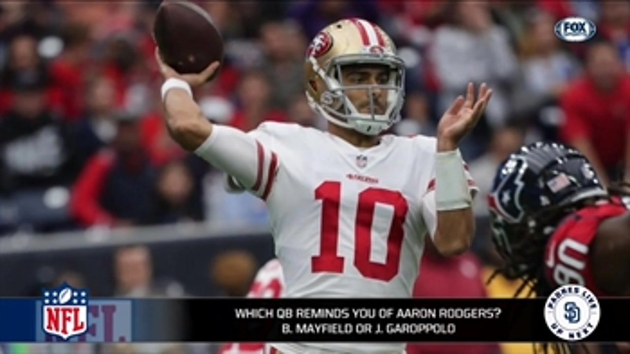 Richards: 'Jimmy Garoppolo reminds me of Aaron Rodgers'