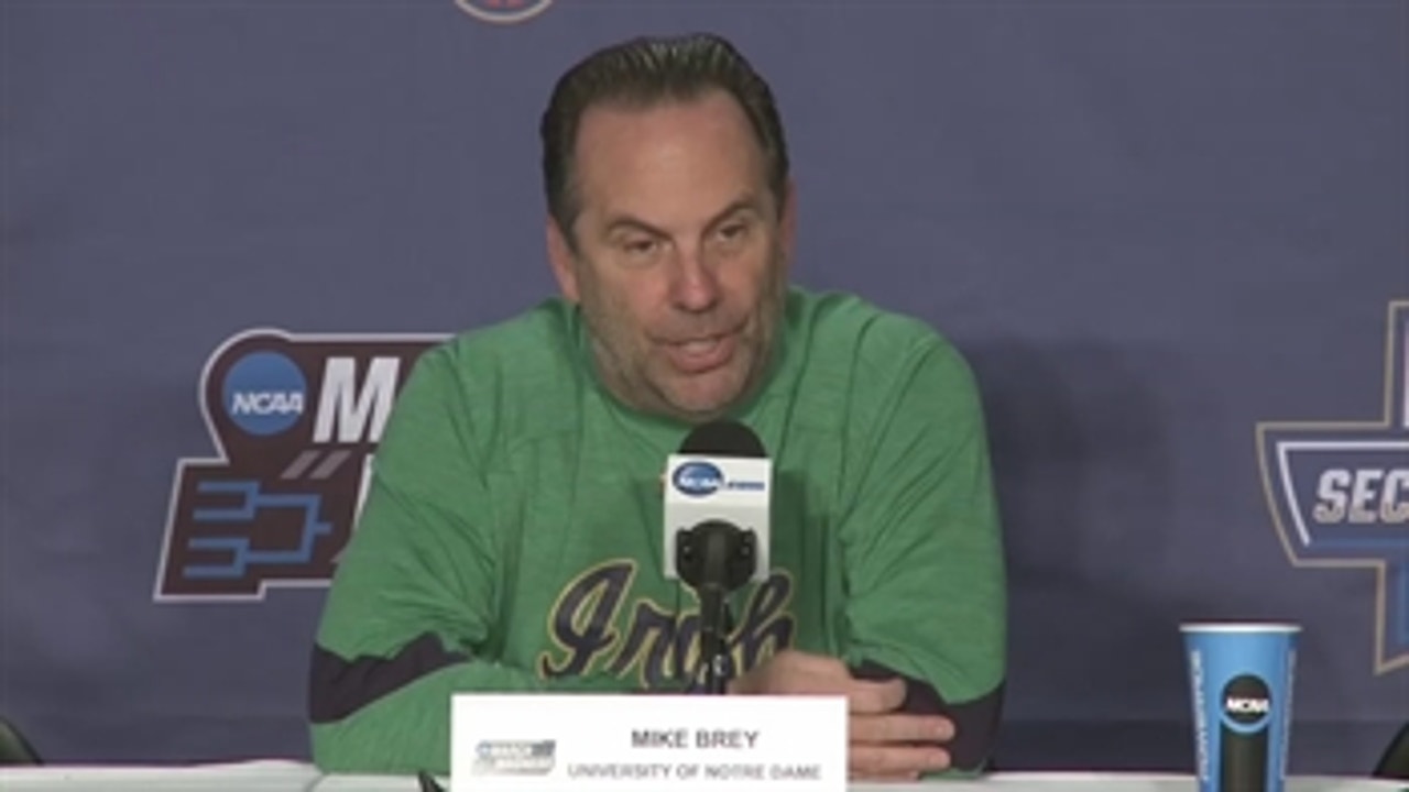 Mike Brey jokes about 'extra bail money' to bail out Fighting Irish fans