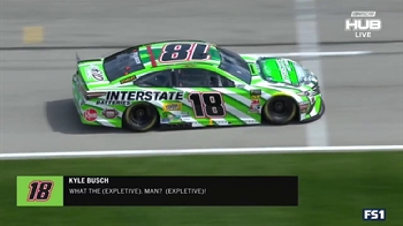 David Ragan goes "Next Level" on Kyle Busch's pit road chaos