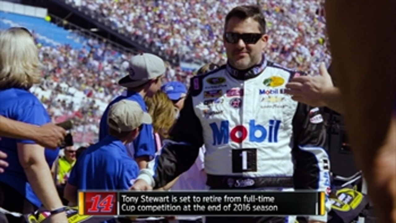 How will Tony Stewart end his Sprint Cup career?
