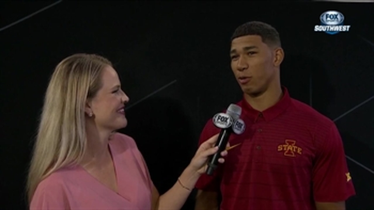 Allen Lazard on coming back to Iowa State for senior season