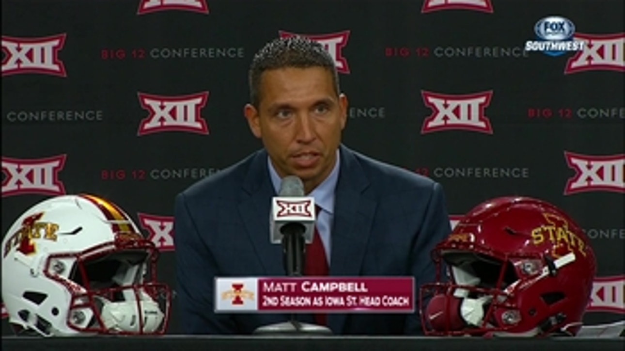Matt Campbell: We learned some great lessons last season