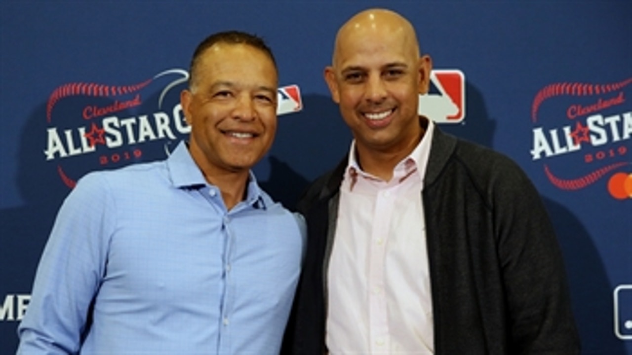 Dave Roberts and Alex Cora discuss the 2019 All-Star Game